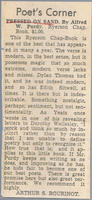 Reviews of Purdy's Work: Pressed On Sand